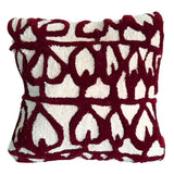 ABSTRACT LEAVE SCATTER CUSIONS